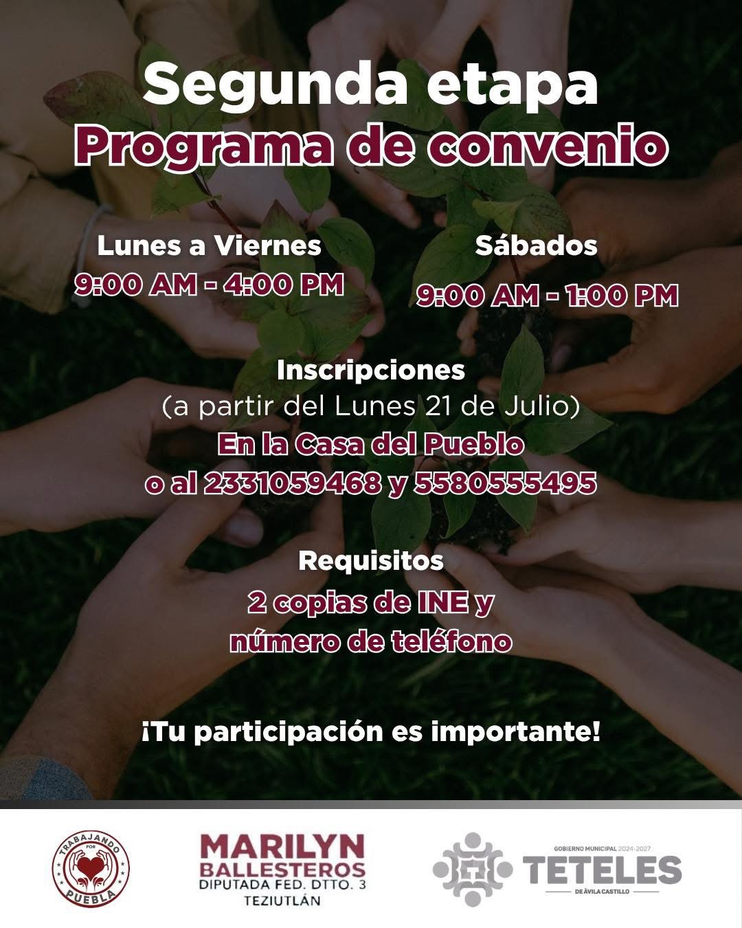 Programa por convenio