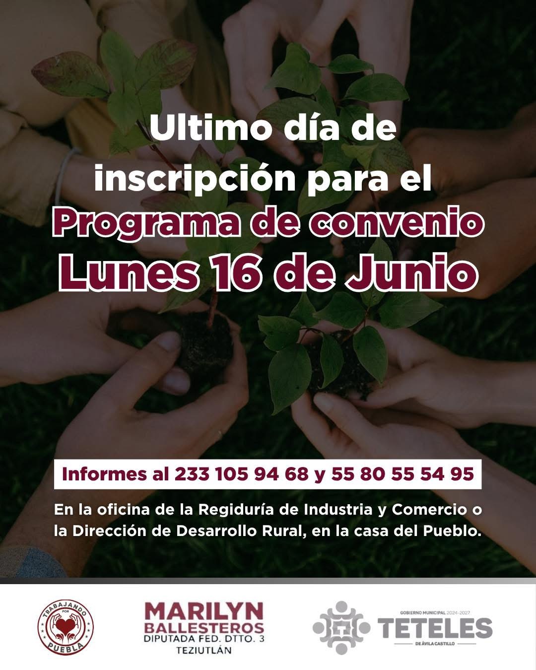 Programa de convenio 