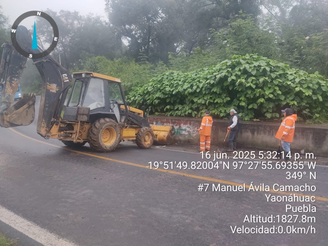 Limpieza de carretera