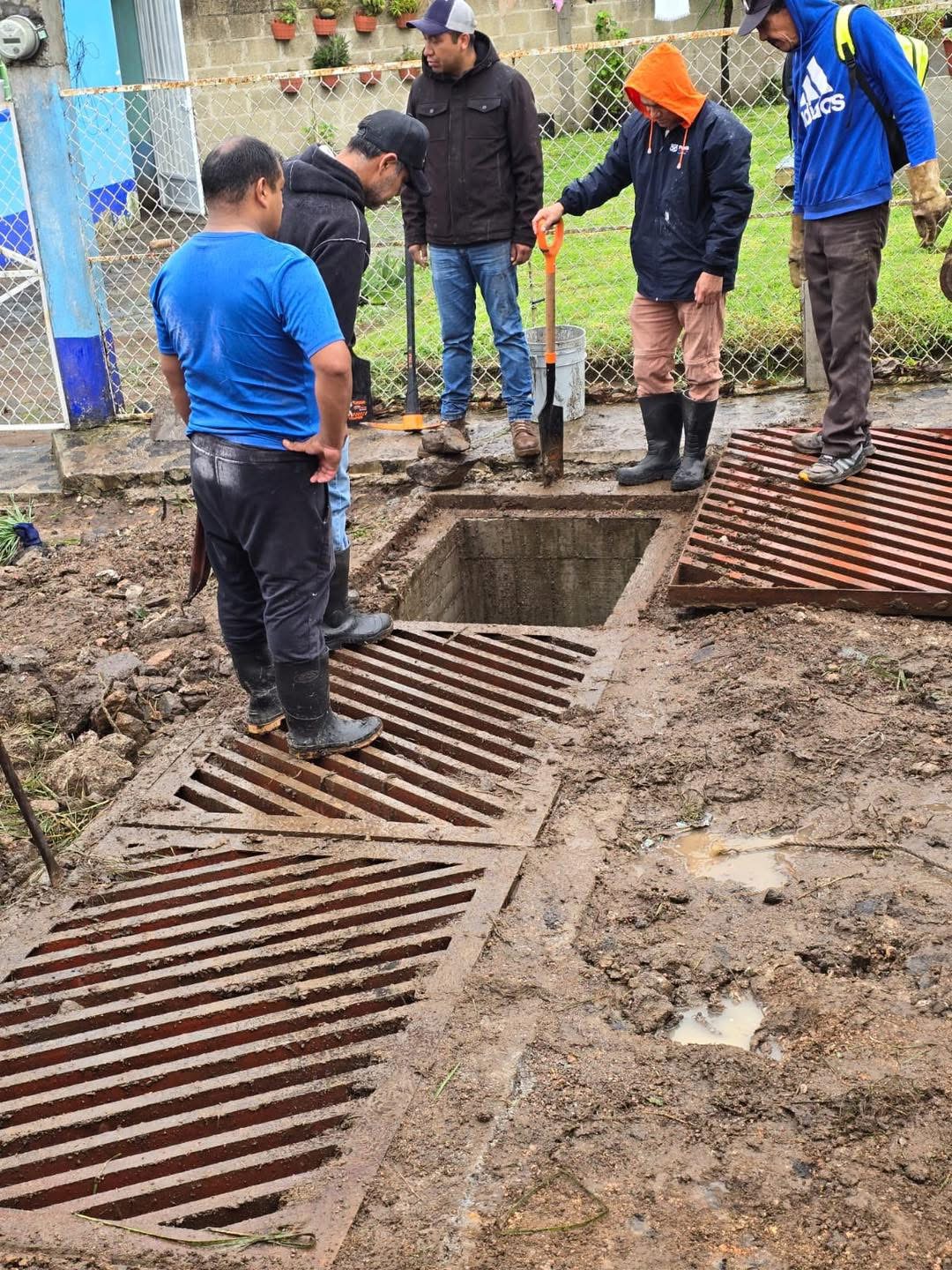 Jornada comunitaria por lluvias